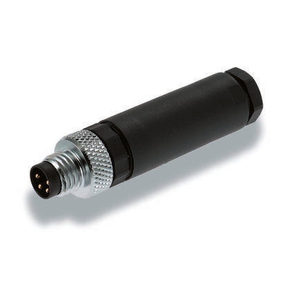 Weidmüller Circular Connector, 4 Contacts, Cable, Screw, M8 Connector, Plug, Male, IP67, SAIS Series