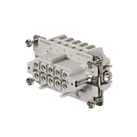Weidmüller Contact Insert, 16A, HE Series Female, 10 Contacts
