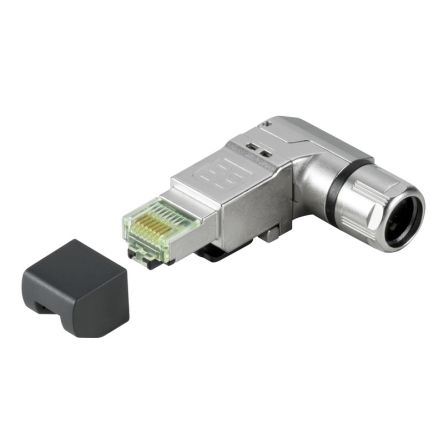 Weidmüller IE Series RJ45 Connector Shielded 0°, 270°, 90°, 180°, Angled 2 Port 2 Way