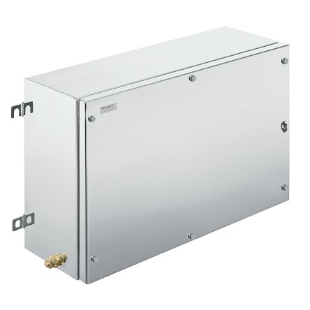 Weidmüller Klippon TB MH Series Grey 316 Stainless Steel Enclosure, IP67, IP66 350 mm, 550 mm, 200 mm
