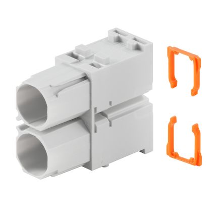 Weidmüller Heavy Duty Power Connector Insert, ModuPlug Series Female, 2 Contacts