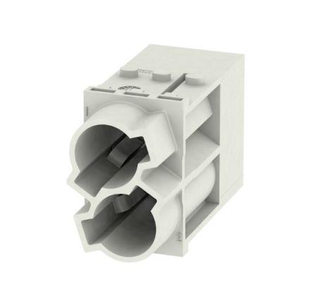 Weidmüller Heavy Duty Power Connector Insert, 100A, ModuPlug Series Female, 2 Contacts