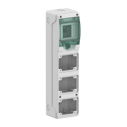 Schneider Electric Polymer White Adaptable Enclosure Box 98mm x 392 mm x 392 mm