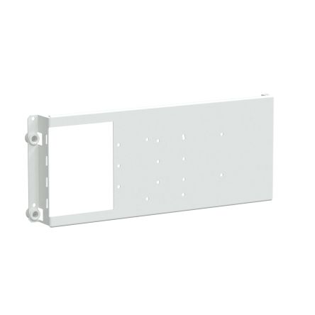 Schneider Electric Sheet Steel Matt Textured Mounting Plate, 600mm W, 3 m L for Use with PrismaSeT G, PrismaSeT P