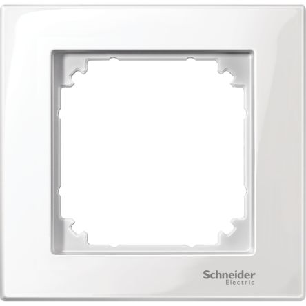 Schneider Electric White, 1 Gang, System M