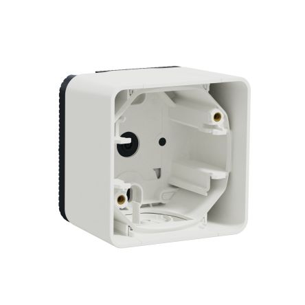 Schneider Electric Mureva Styl White 1 Gang Plug Socket Indoor & Outdoor