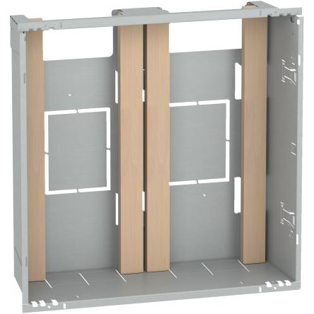 Schneider Electric Sheet Metal White Adaptable Enclosure Box 530mm x 530 mm x 530 mm