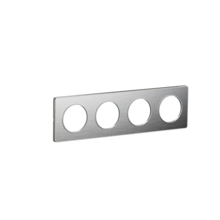 Schneider Electric Grey, 4 Gang, Odace 2011
