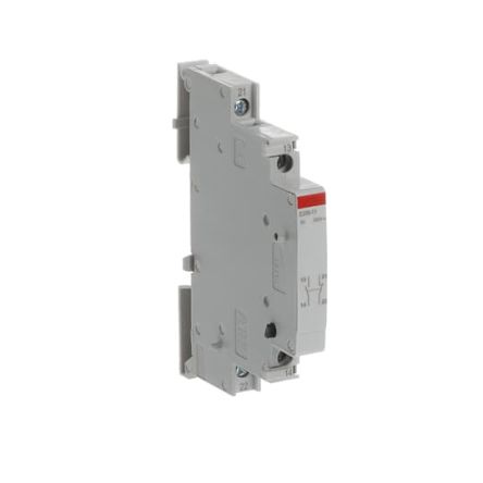 ABB Auxiliary Contact, 1 Contact, 1 NO/1 NC, E299-11, DIN Rail, 5 A, 250V, 2CCA704340R0001