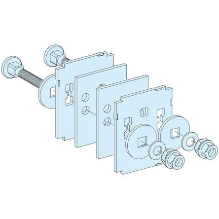 Schneider Electric PrismaSeT P Series Joint for Use with Linergy LGYE Busbar, PrismaSeT P Enclosure 105 mm x 105 mm x