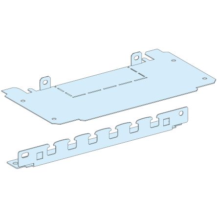Schneider Electric PrismaSeT G Series Metal Gland Plate for Use with PrismaSeT PrismaSeT G Enclosure 160 mm x 287 mm x