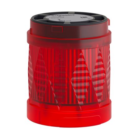Schneider Electric Harmony Series Red Signal Tower No Sounder Component, 1 Lights 24V Base