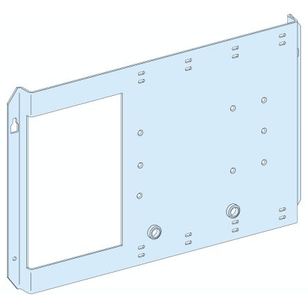 Schneider Electric PrismaSeT G Series Sheet Steel Mounting Plate for Use with PrismaSeT P Cubicle, PrismaSeT G Enclosure