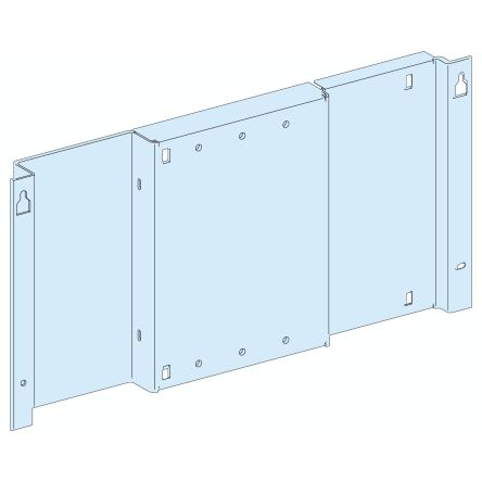 Schneider Electric PrismaSeT G Series Sheet Steel Mounting Plate for Use with PrismaSeT P Cubicle, PrismaSeT G Enclosure
