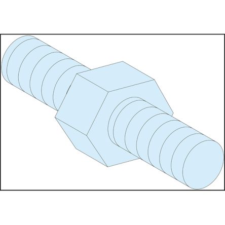 Schneider Electric PrismaSeT G Series Spacer for Use with PrismaSeT, PrismaSeT G Front Cover Support Upright, PrismaSeT