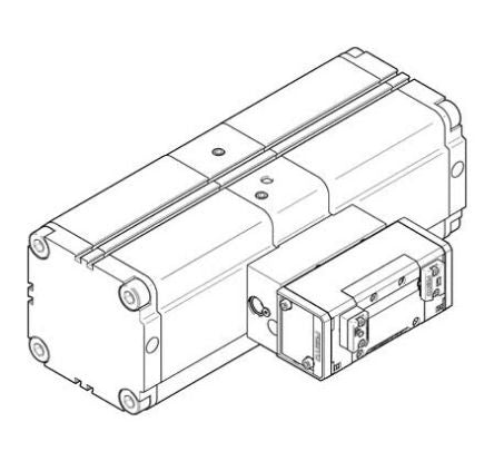 Festo DPA Pneumatic Booster Regulator, 1/2 in G