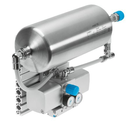 Festo DPA Pneumatic Booster Regulator, KD4, QS-10, Silencer