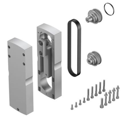 Festo Coupling EAMM-U-86-S48-70A-177, For Use With Pneumatic Cylinder & Actuator