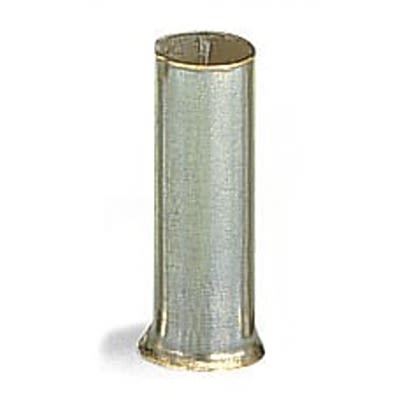 WAGO, 216 Uninsulated Ferrule, 12 mm Pin Length, 5.8 mm Pin Diameter, Silver from 8 AWG to 8 AWG Wire Size