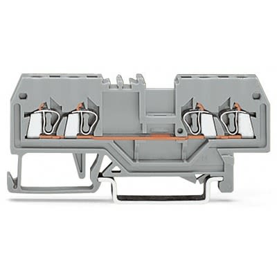 WAGO 279-831-1 279 Series Terminal Block Grey, 1.5mm², 1-Level, Cage Clamp