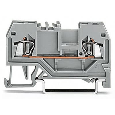 WAGO 279-901-1 279 Series Terminal Block Grey, 1.5mm², 1-Level, Cage Clamp