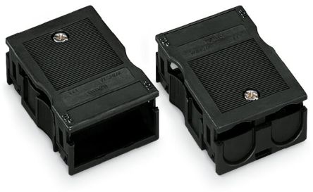 WAGO, 770 Polyamide 66 Strain Relief Housing for use with 2 Cables