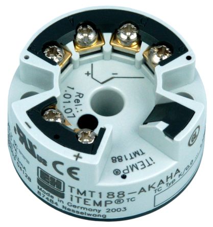 Endress+Hauser TMT188 Temperature Transmitter K Type Thermocouple Input 35V, 100 °C, -40 °C