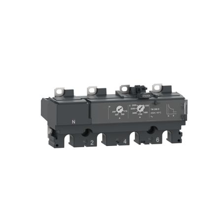 Schneider Electric, ComPact, ComPacT NSX Molded Case Circuit Breaker 4-Pole 40A, Fixed