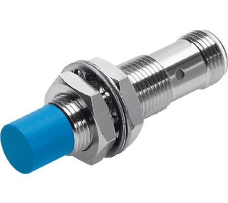 Festo SIEF-M12NB-NS-S-L Threaded Barrel Inductive Proximity Sensor, M12 NPN SIEF 30V 8 mm 30 V dc 200mA