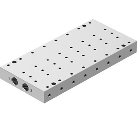 Festo VABM series 8 station Manifold for use with Valves, 8076391
