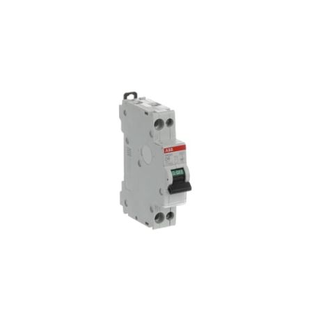 ABB SN201 Miniature Circuit Breaker, 1-Pole, 6A, Type D, 230V ac AC, 10 kA Breaking Capacity