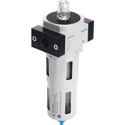 Festo LFMA series 0.01 μm 3/4 in G 16 bar Pneumatic Filter 1110 L/min max with Manual drain
