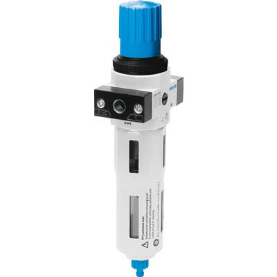 Festo LFR Filter Regulator, 5 μm, 1/2 in G, Manual, 16 bar, 192371