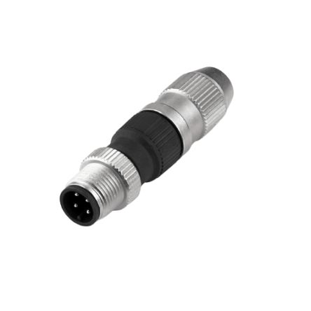 Weidmüller Straight Circular Connector Adapter 4 M12 Male