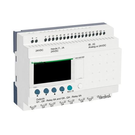 Schneider Electric Zelio Logic Series Logic Module, Relay Output, 16-Input, Analogue Input
