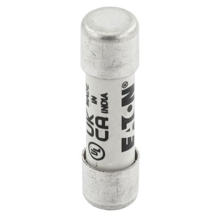 Eaton 3A Ceramic Cartridge Fuse, 10 x 38 mm