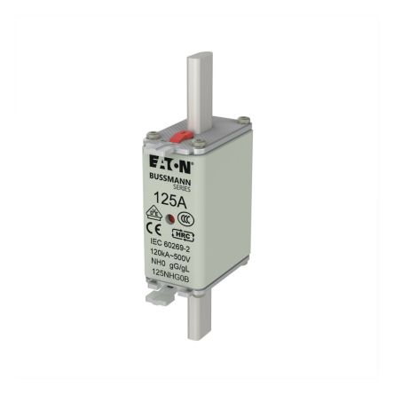 Eaton 125A Centred Tag Fuse NH0 500V ac