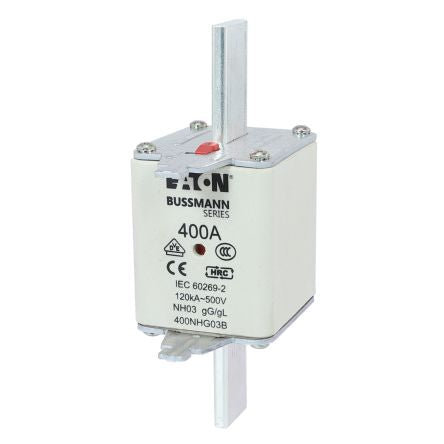 Eaton 400A Centred Tag Fuse NH03 500V ac
