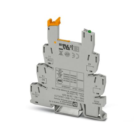 Phoenix Contact PLC-BSC 24V ac/dc DIN Rail Relay Base