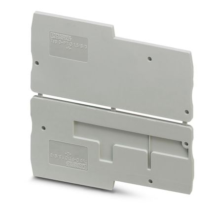 Phoenix Contact End Cover for Use with Sensor, Actuator Terminal Block
