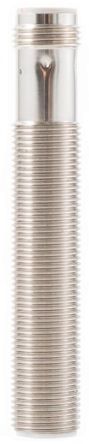 Omron E2B-M12LS04-M1-B2 Threaded Barrel Inductive Proximity Sensor, M12 PNP E2B 24V dc 4 mm 30 V dc 200mA