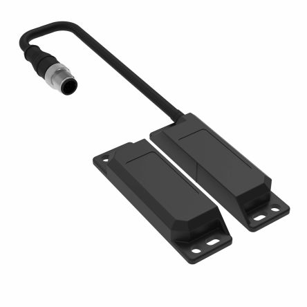 Omron F3S-TGR-N_U Series Magnetic Non-Contact Safety Switch, Plastic Housing, 24V dc, 2 NC, NO, M12