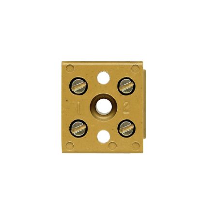 Weidmüller BK Series Terminal Strip, 2-Way, 12AWG, 22 AWG Wire, 32A
