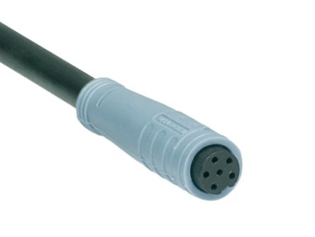 Schmersal Circular Connector, 6 Contacts, Cable, M8 Connector, Socket, Female, IP65, IP67, A-K6P-M8 Series