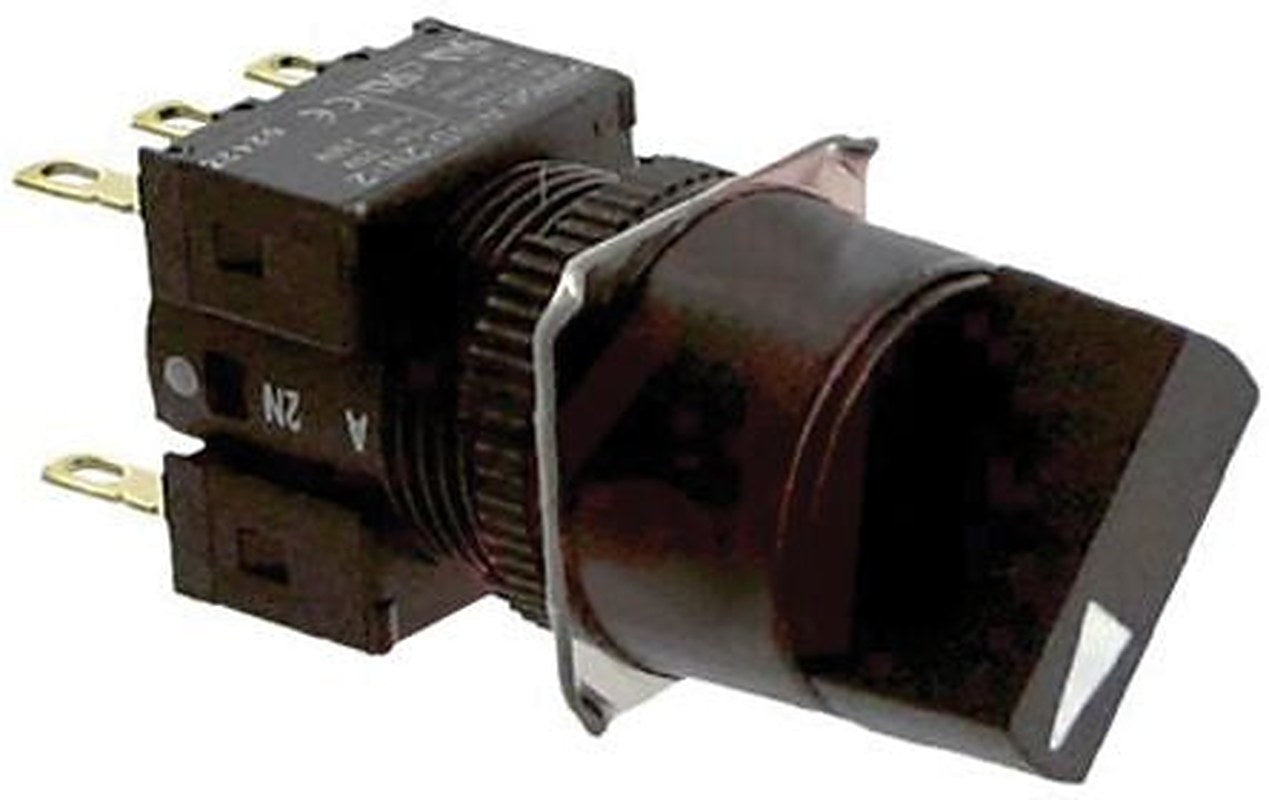 Omron Selector Switch - (DPDT) 16 mm Cutout Diameter 2 Positions