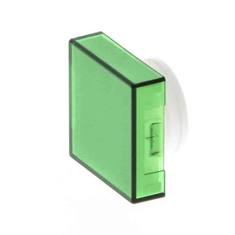 Omron Green Square Push Button Lens
