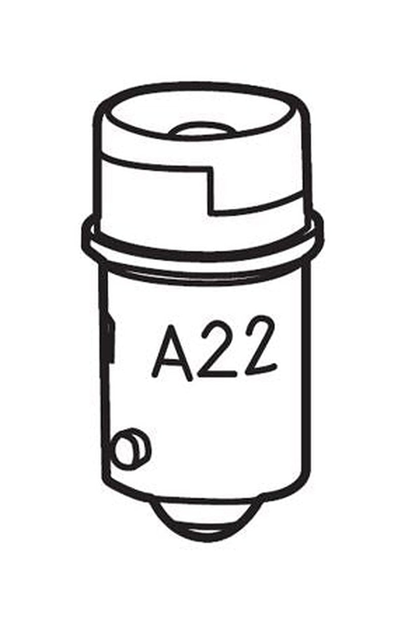 Omron Push Button Lamp for Use with A22 E-Stop