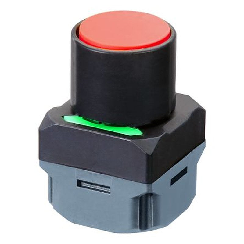 Omron A2W Series Illuminated Push Button Switch, Momentary, Panel, 40 mm Cutout, Green, Red, Yellow LED, IP65, 24 V dc