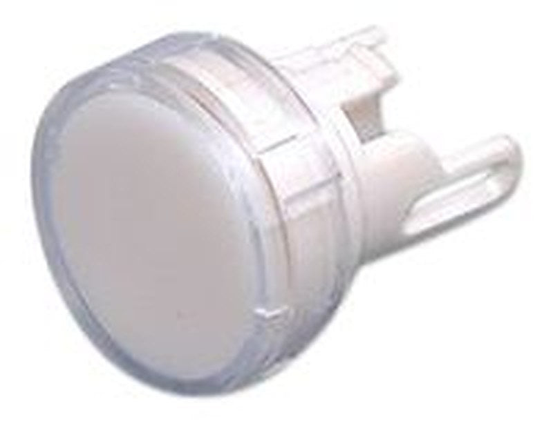 Omron White Round Push Button Lens