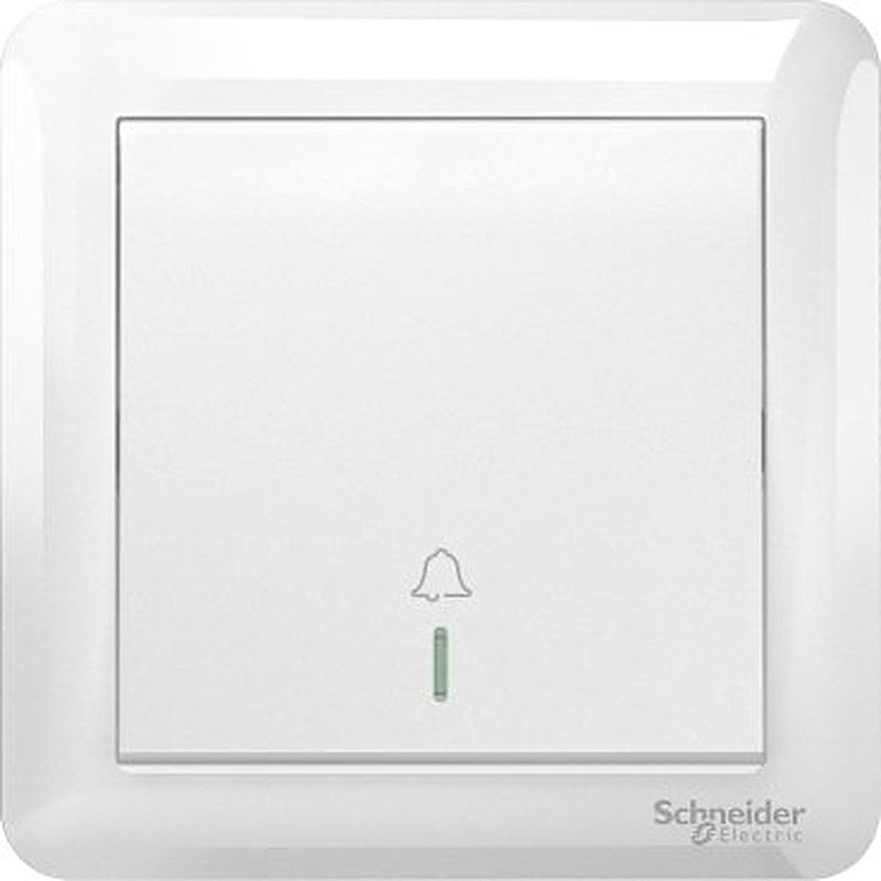 10A 250V 1 Gang Bell Press Switch, White (10A 250V 1 Gang Bell Press Switch White) is a Schneider Electric product. Designed for reliable performance and long service life. Available across Iraq — contact us for pricing and delivery options.